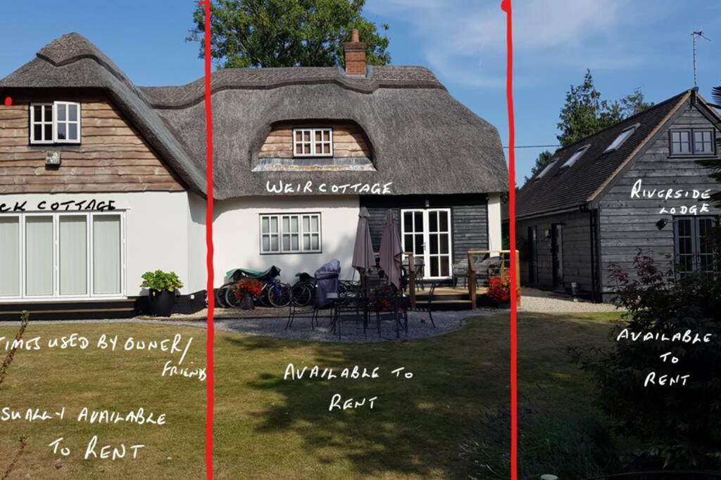 Riverside Lodge Pied A Terre Fordingbridge Eksteriør billede